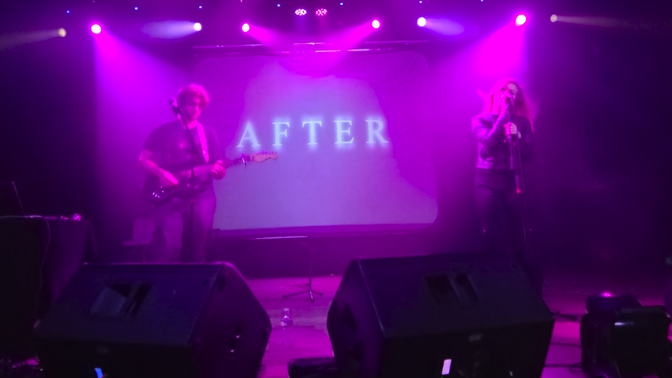 After - Band performing live on stage